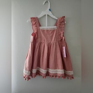 NWT Tommy Bahama girls pink dress